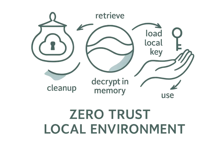 Zero Trust Local Manifesto visual concept.